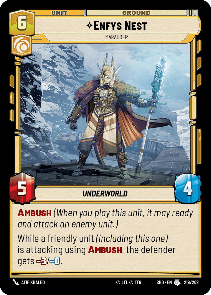 ⟡ Enfys Nest, Marauder