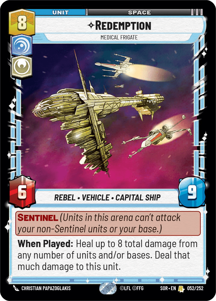 ⟡ Redemption, Medical Frigate