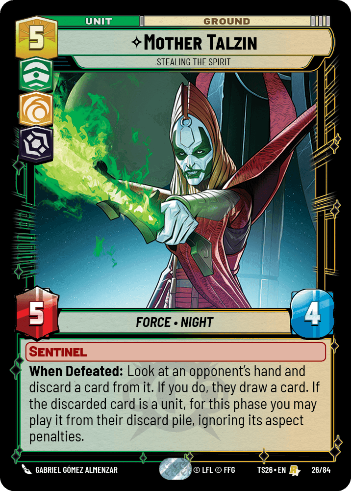 ⟡ Mother Talzin, Stealing the Spirit