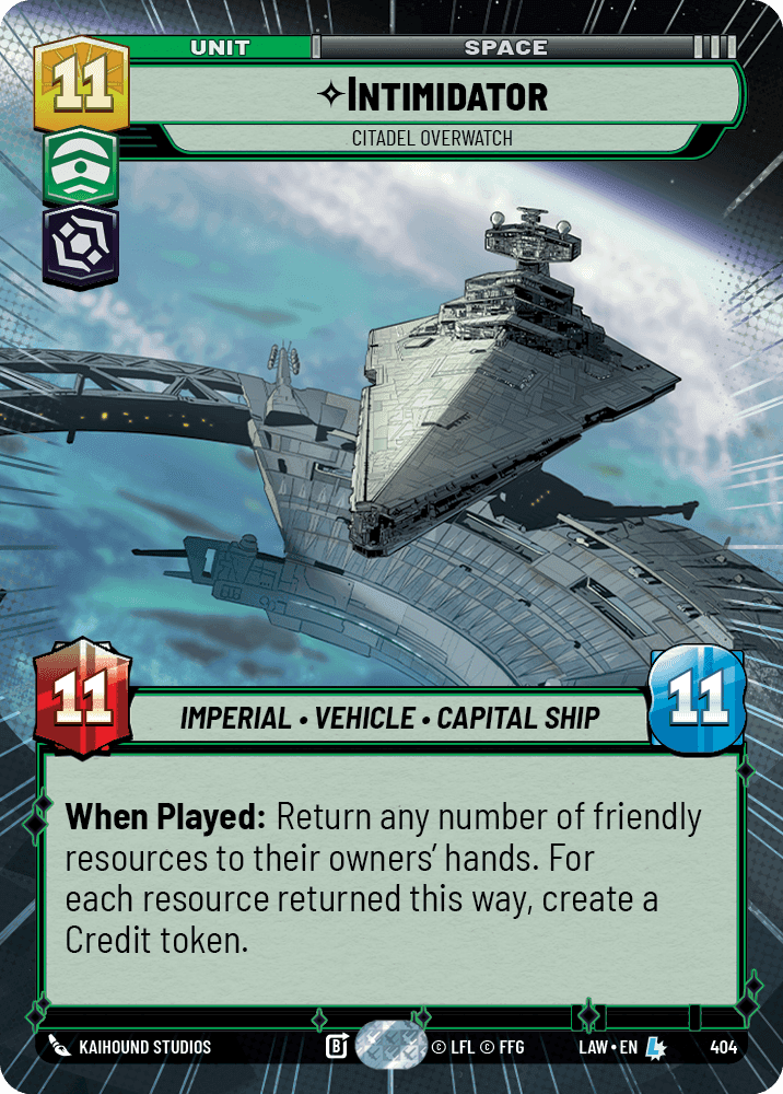 ⟡ Intimidator, Citadel Overwatch