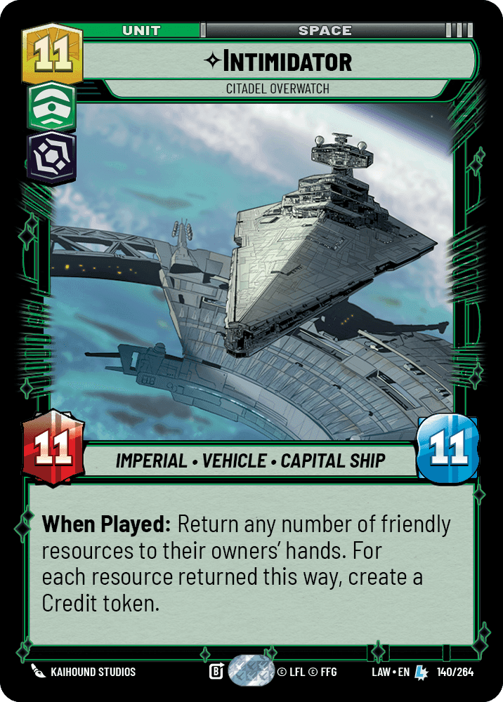 ⟡ Intimidator, Citadel Overwatch