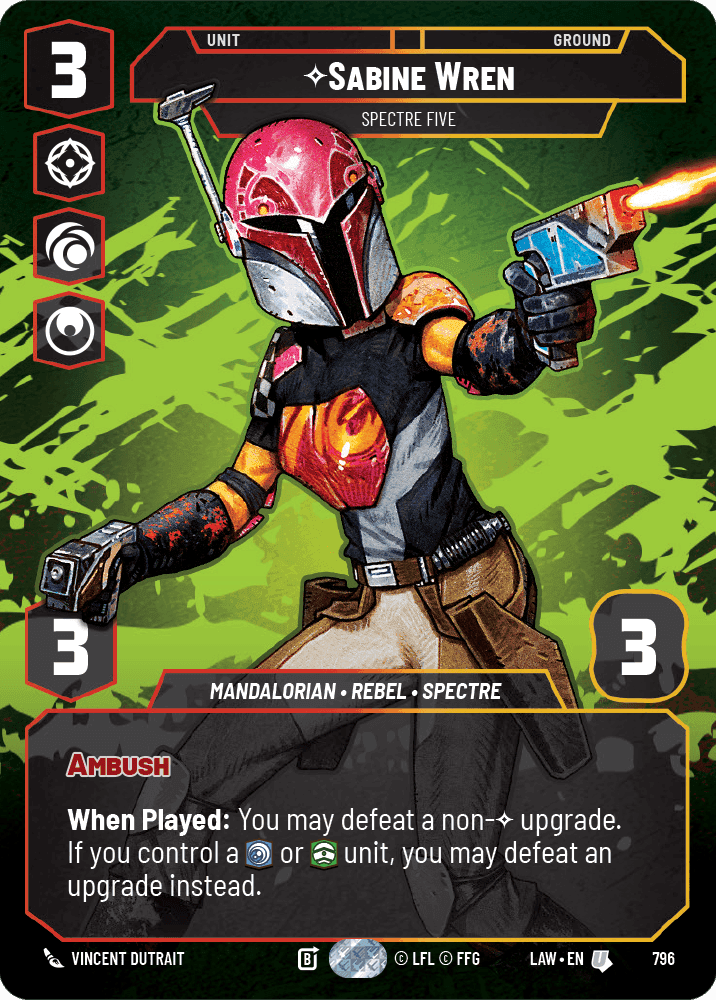 ⟡ Sabine Wren, Spectre Five