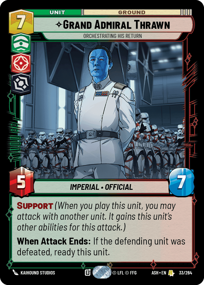 ⟡ Grand Admiral Thrawn, Orchestrating His Return