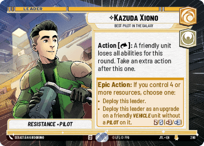 ⟡ Kazuda Xiono, Best Pilot in the Galaxy