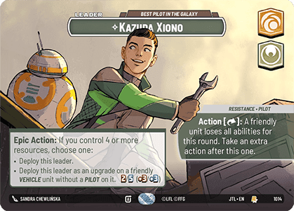 ⟡ Kazuda Xiono, Best Pilot in the Galaxy