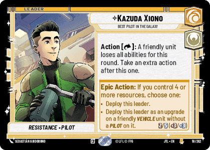 ⟡ Kazuda Xiono, Best Pilot in the Galaxy