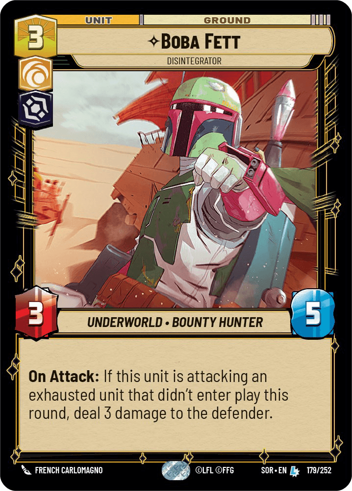 ⟡ Boba Fett, Disintegrator