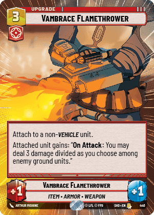 Vambrace Flamethrower