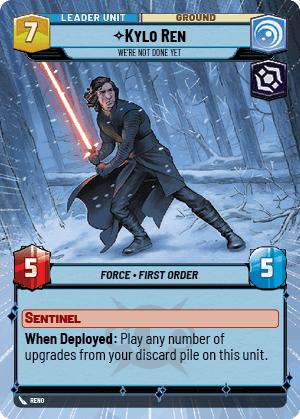 ⟡ Kylo Ren, We're Not Done Yet (back)