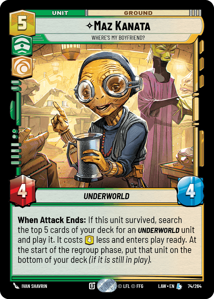 ⟡ Maz Kanata, Where's My Boyfriend?