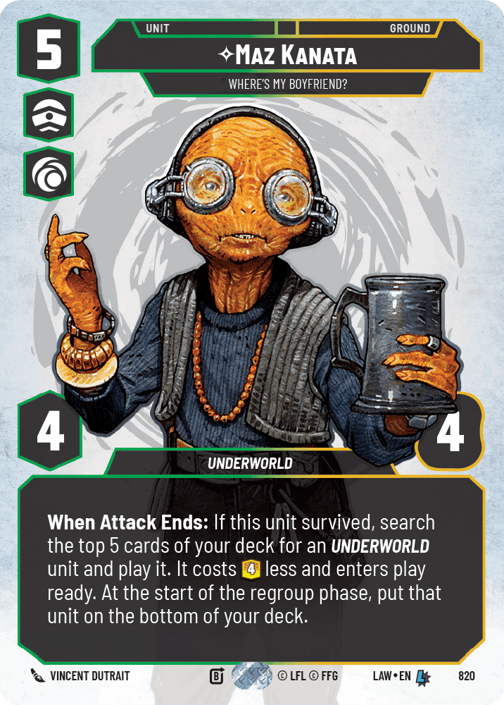 ⟡ Maz Kanata, Where's My Boyfriend?