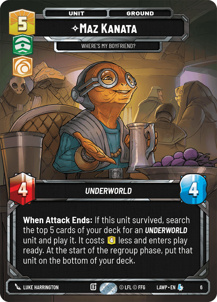 ⟡ Maz Kanata, Where's My Boyfriend?