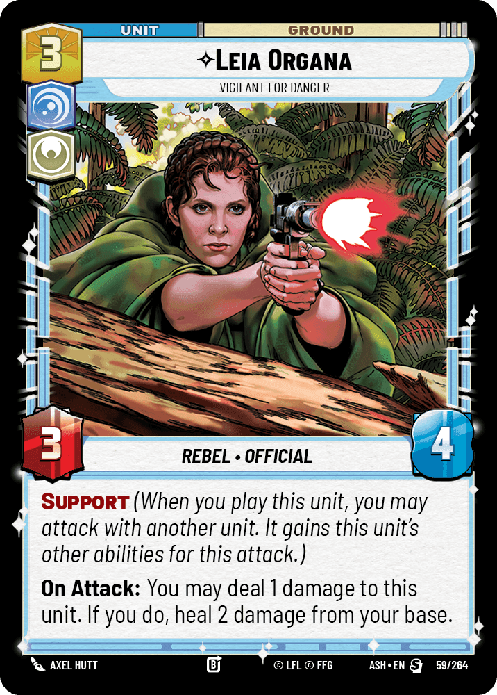 ⟡ Leia Organa, Vigilant for Danger