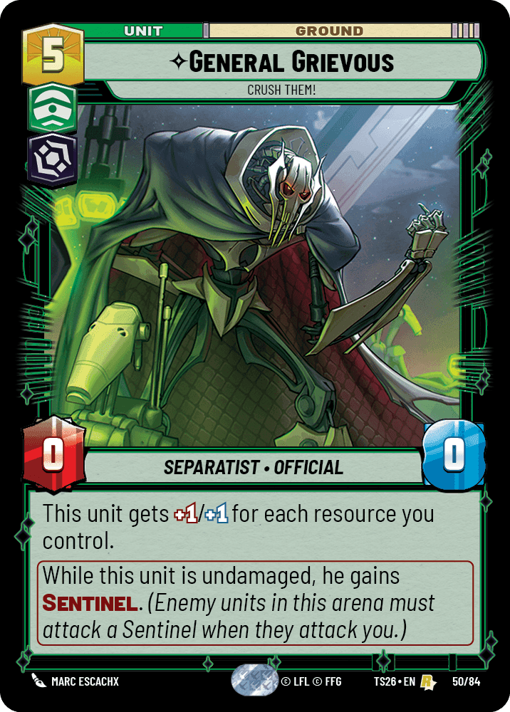 ⟡ General Grievous, Crush Them!