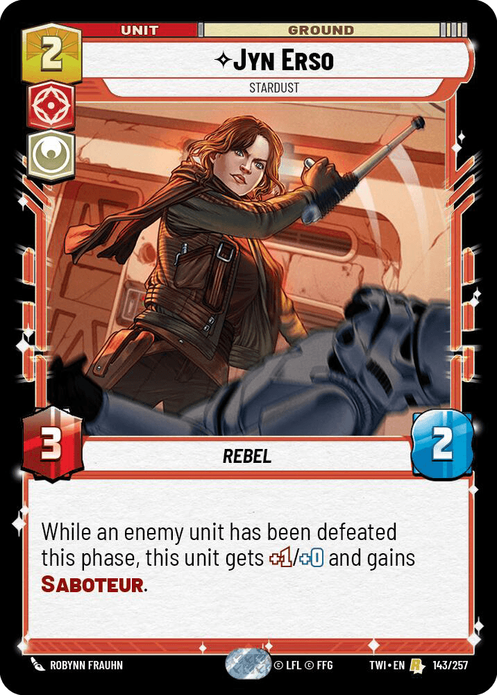 ⟡ Jyn Erso, Stardust