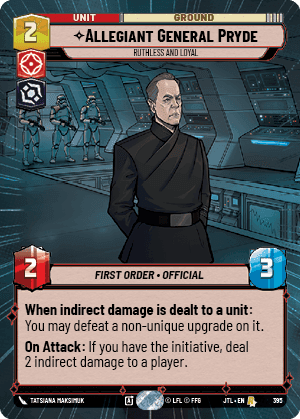 ⟡ Allegiant General Pryde, Ruthless and Loyal