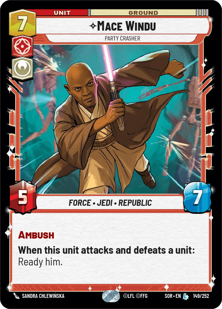 ⟡ Mace Windu, Party Crasher
