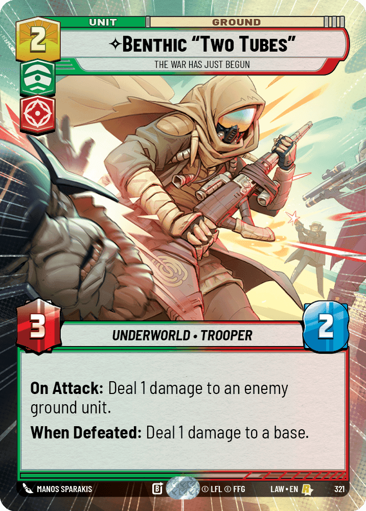 ⟡ Benthic “Two Tubes”, The War Has Just Begun