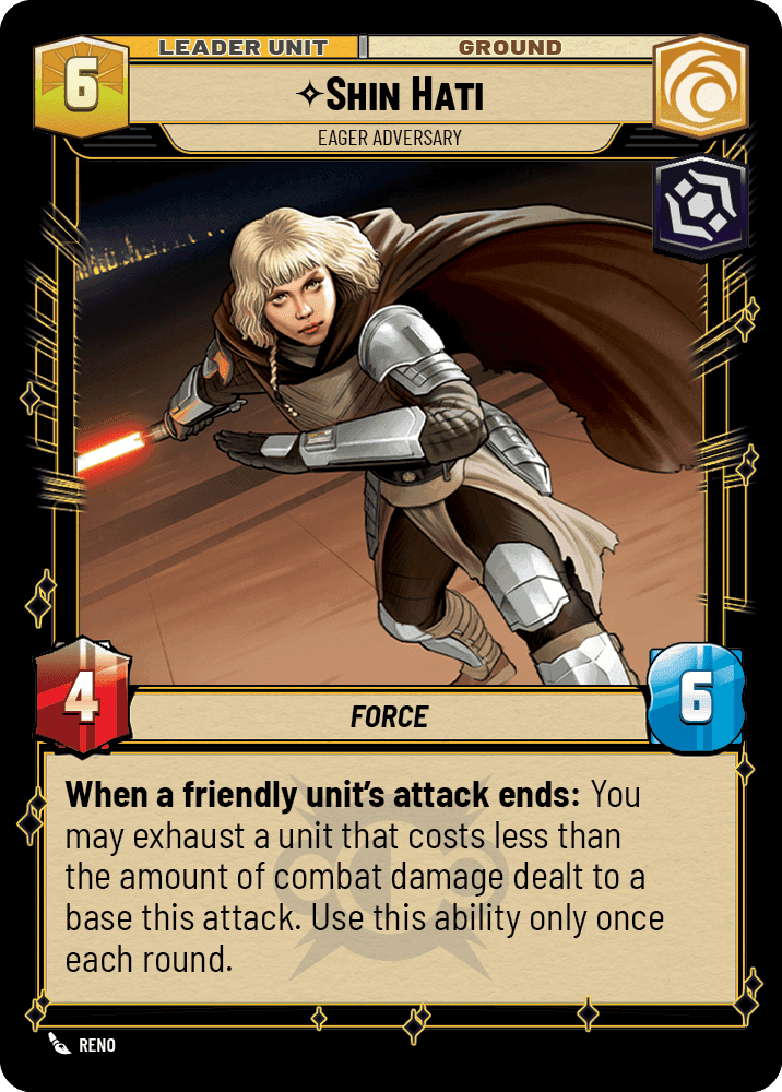 ⟡ Shin Hati, Eager Adversary (back)