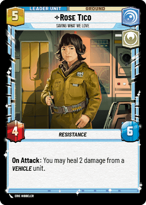 ⟡ Rose Tico, Saving What We Love (back)