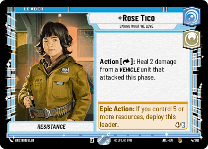 ⟡ Rose Tico, Saving What We Love