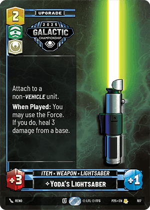 ⟡ Yoda's Lightsaber