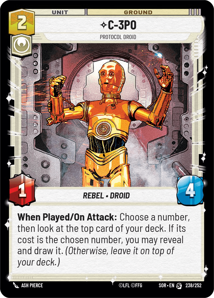 ⟡ C-3PO, Protocol Droid