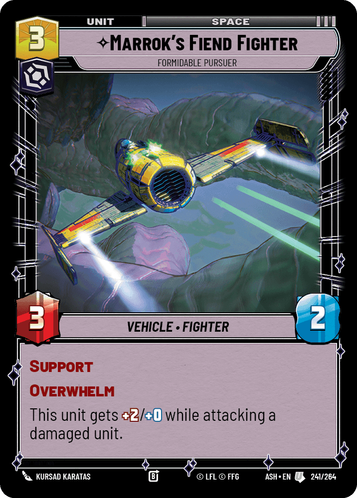 ⟡ Marrok's Fiend Fighter, Formidable Pursuer