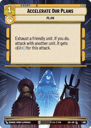 Accelerate Our Plans