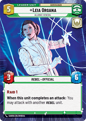 ⟡ Leia Organa, Alliance General (back)