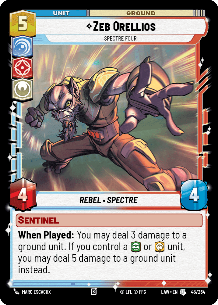 ⟡ Zeb Orellios, Spectre Four