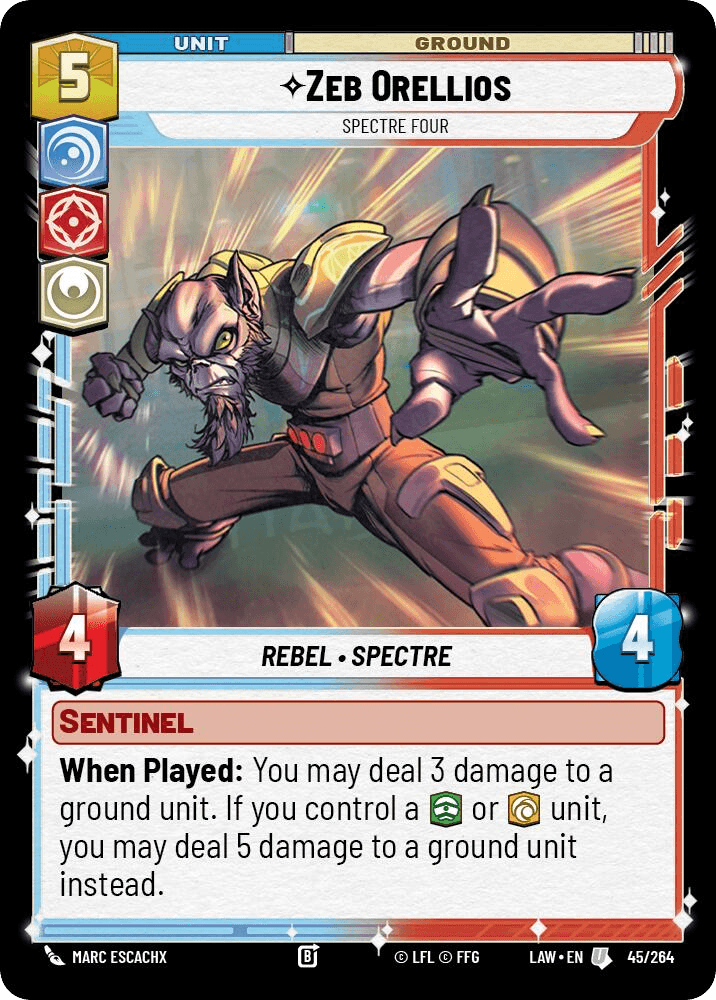 ⟡ Zeb Orellios, Spectre Four