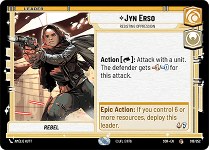 ⟡ Jyn Erso, Resisting Oppression