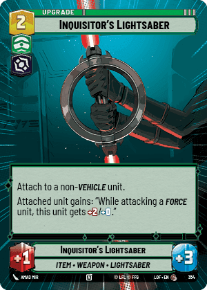 Inquisitor's Lightsaber