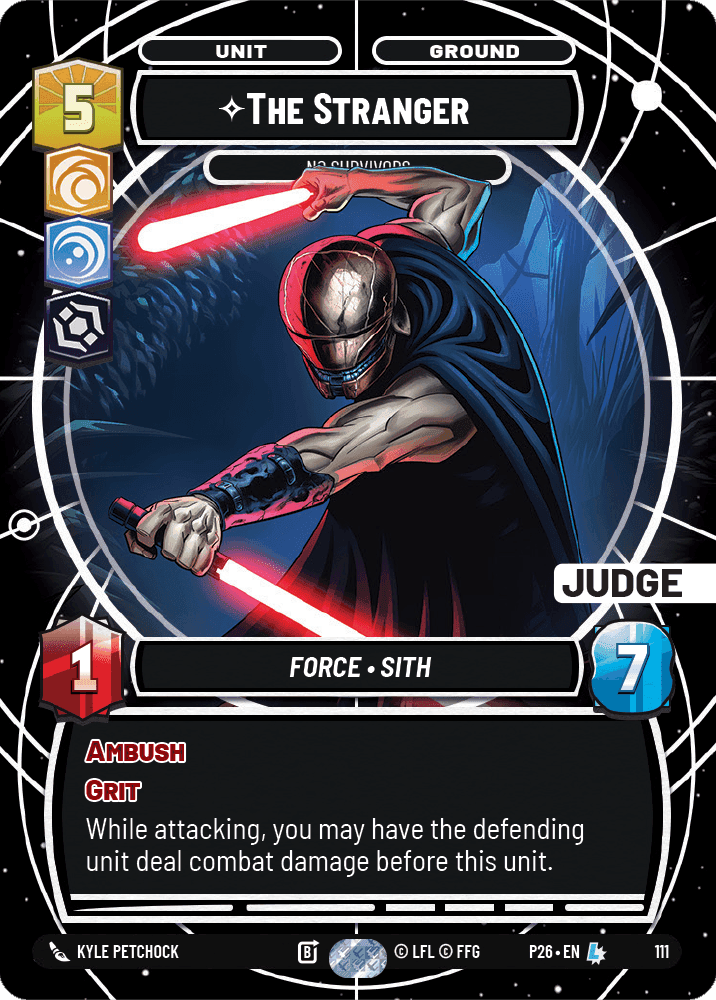 ⟡ The Stranger, No Survivors