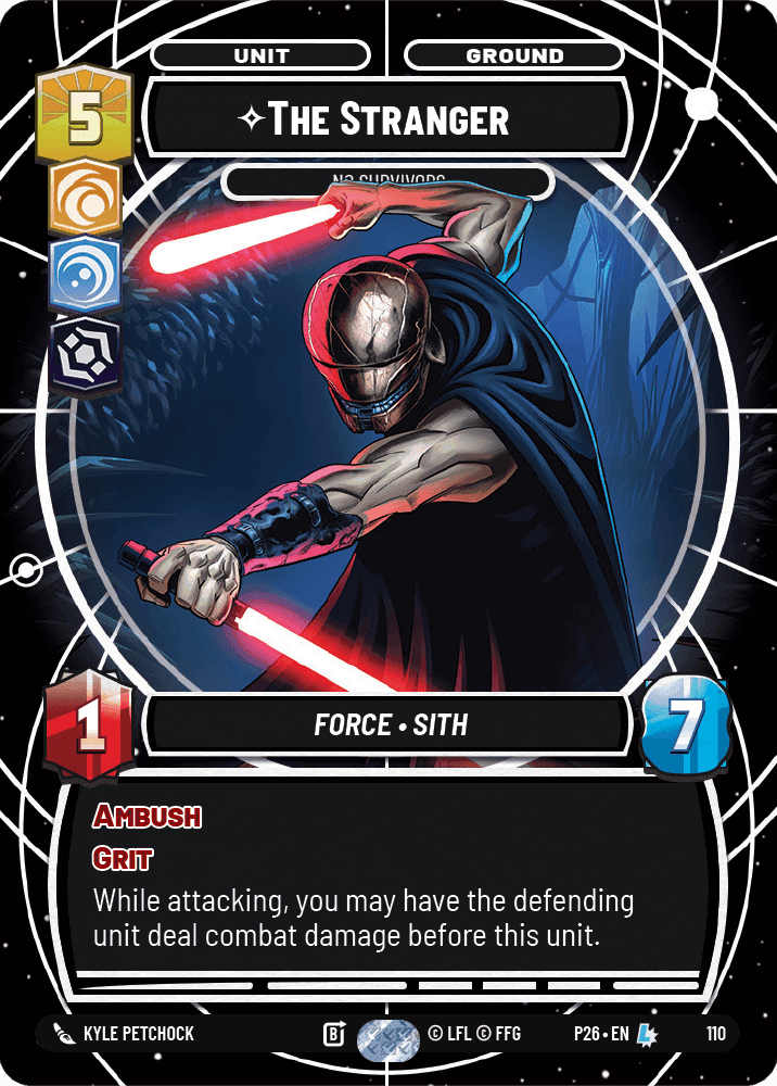 ⟡ The Stranger, No Survivors