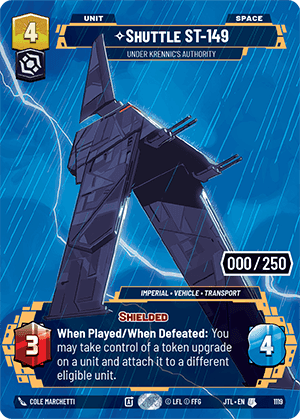 ⟡ Shuttle ST-149, Under Krennic's Authority