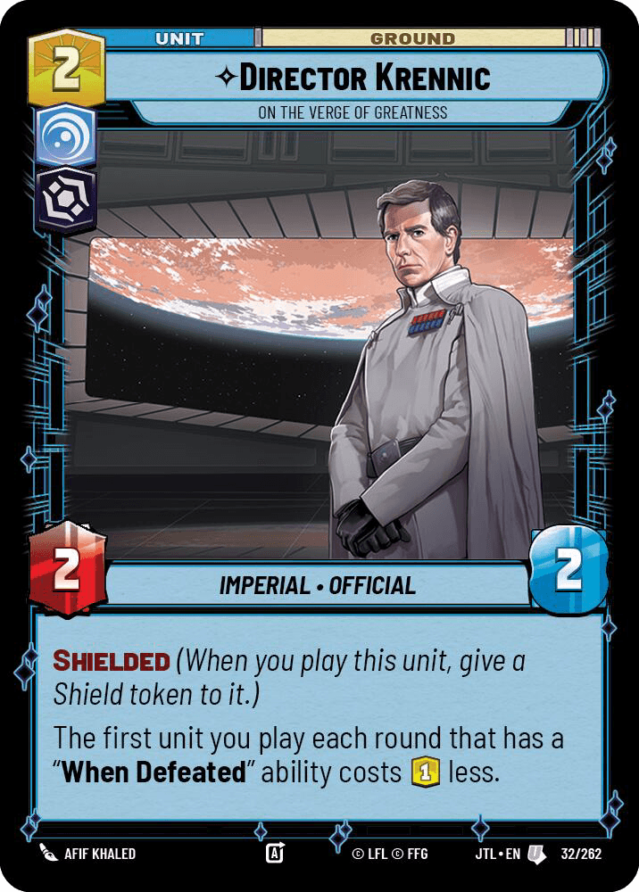 ⟡ Director Krennic, On the Verge of Greatness