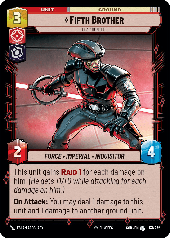 ⟡ Fifth Brother, Fear Hunter