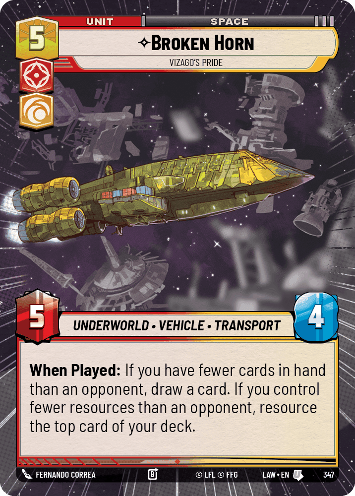 ⟡ Broken Horn, Vizago's Pride