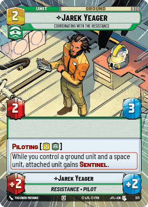 ⟡ Jarek Yeager, Coordinating With The Resistance