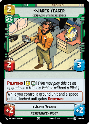 ⟡ Jarek Yeager, Coordinating With The Resistance