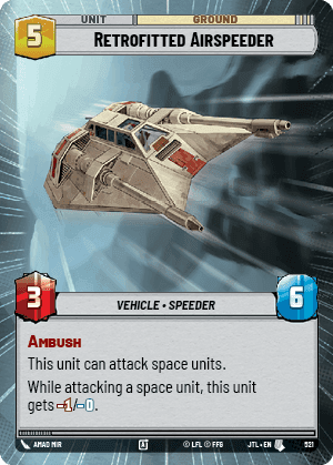 Retrofitted Airspeeder