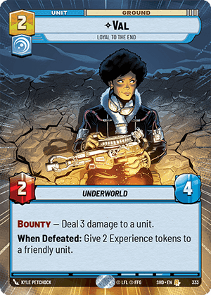 ⟡ Val, Loyal to the End