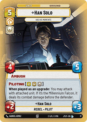 ⟡ Han Solo, Has His Moments