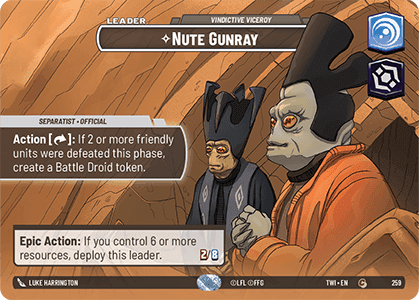 ⟡ Nute Gunray, Vindictive Viceroy