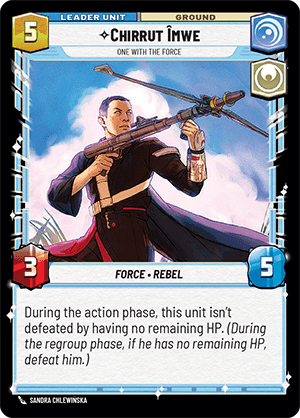 ⟡ Chirrut Îmwe, One With The Force (back)