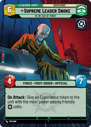 ⟡ Supreme Leader Snoke, In the Seat of Power (back)