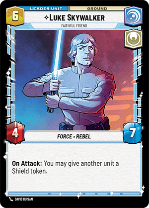⟡ Luke Skywalker, Faithful Friend (back)