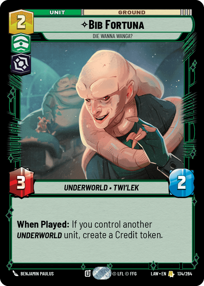 ⟡ Bib Fortuna, Die Wanna Wanga?